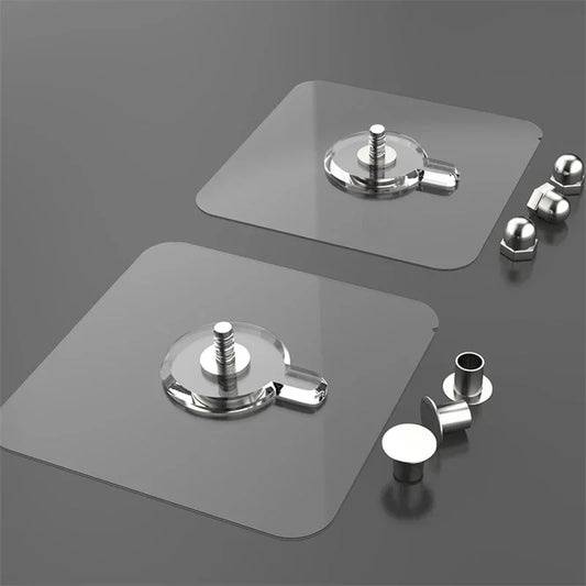 Self Adhesive Hooks for Wall – Heavy Duty & Nail-Free (Pack of 10)